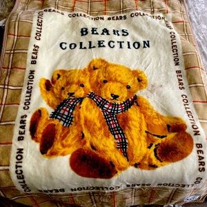 Bears collection blanket